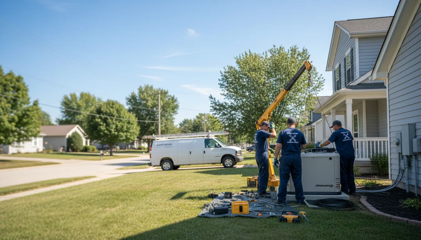 Generator Installation in Lincolnville, KS near me